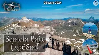Pico Somola Baja (2.568m) - desde el dron