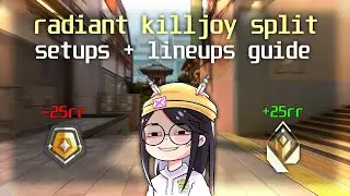 *NEW* Radiant Killjoy Guide On SPLIT! (SETUPS + LINEUPS)