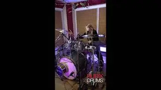 Helena Slays 'Peanuts' (The Police) Live @ Rubix Drums Studios