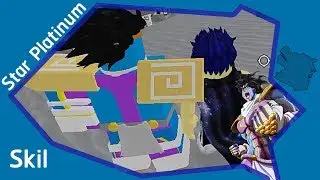 Roblox Project Jojo  StarPlatinum อธิบาย Skill
