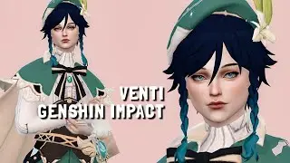 The Sims 4 | VENTI GENSHIN IMPACT | + CC Links | Create A Sims