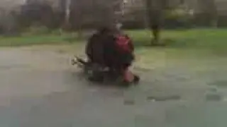 3 wheeled chicken race