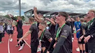 SSV Ulm 1846 Fußball feiert Aufstieg in 2. Bundesliga
