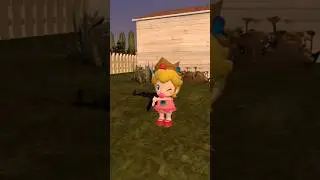 Baby Peach's first Shot ever