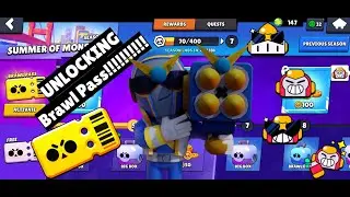 UNLOCKING Season 2 BRAWL PASS | Exclusive Super Ranger Brock Skin!?