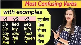 Don’t Mix Up These Confusing Verbs | English Verbs with Examples | English Speaking Practice
