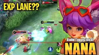 NANA EXP LANE | NANA ONE SHOT UNDERRATED BUILD 2022 | MLBB