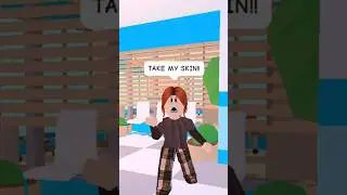 Mom SACRIFICED her SKIN to SAVE her DAUGHTER'S LIFE 💔 in Adopt Me #roblox #adoptme #shorts