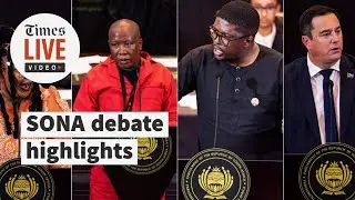 'Mr President nothing is working under you' - key moments from SONA debate