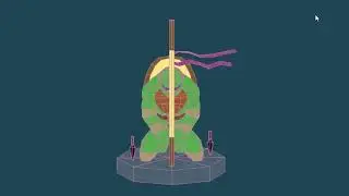 Tortuga Ninja Donatello- TMNT - Papercraft - Parte 1