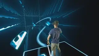 Beat Saber FULL OST 5 in Mixed Reality (Expert+)