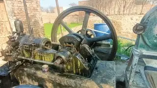 UNBELIEVABLE! Watch This 18 HP Diesel Oil Engine Start Like Magic!