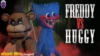 FREDDY vs HUGGY - Animação 3D (3D ANIMATION SHORT FILM) FNAF e Poppy Playtime