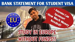 Bank Statement for student visa | international students | Step-by-Step | Complete Guide