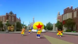 Disneyland Wales Imagination with Pixar Parade