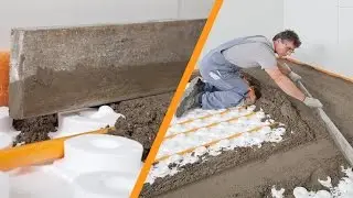 Schlüter-BEKOTEC and BEKOTEC-SCREED-DPS modular screed system