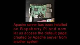 Installing Apache Webserver on Raspberry Pi & accessing from remote | Learning Raspberry Pi - Part 7