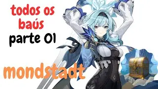 Todos os Baús MONDSTADT (Parte 1) Genshin Impact