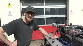 TVR 2.0 Supercharged V8 engine hits the RPi Engineering test bed
