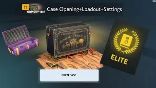 Case opening Élite Pass 4 + Settings + Loadout - Lian yu Critical Ops