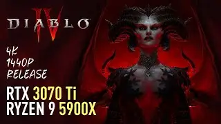 Diablo 4 - RTX 3070 Ti | 1440p | 4K | Performance test