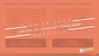 How Does the DNS Security Service Work? Learning Happy Hour Quick Shot