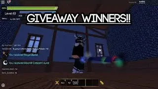 [Roblox Swordburst 2] Aura Giveaway winners!
