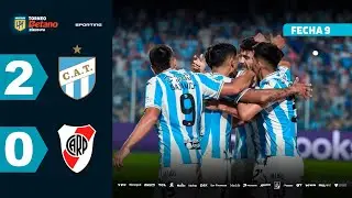 ATLÉTICO TUCUMÁN 2 - 0 RIVER | Resumen del partido | 