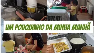 Minha manhã organizando a casa e fazendo comida