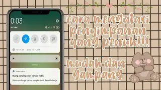 Cara mengatasi penyimpanan yang penuh