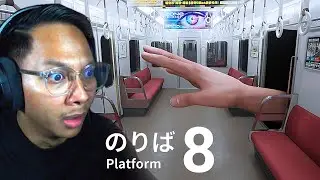 TERSESAT DALAM KERETAPI BERHANTU JEPUN!!😭 Platform 8 LIVE🔴 (MALAYSIA)
