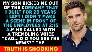 I Spent 20 Years Building This Company. My Son Kicked Me Out, And Then Called Me At Night With A...