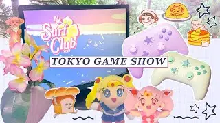 Showing my videogame in Japan! TGS vlog ⭐
