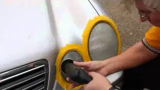 Mercedes Headlamps Restoration-Short Version