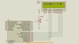 5- Interfacing an LCD Display | MPLAB XC8 for Beginners Tutorial