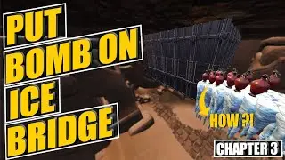 How To Put Bombs On Ice Bridge ! Raiding Ceiling Bases Easy - Conan Exile Tips And Tricks