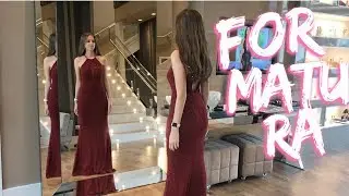 PROVANDO VESTIDOS DE FORMATURA