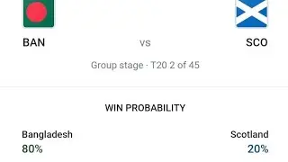 Bangladesh vs scotland t20 2021 #bangladeshvsscotland #T20worldcup2021