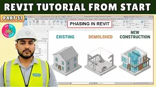 #31 Revit Tutorial: Understand Phasing and Phase filter in Revit