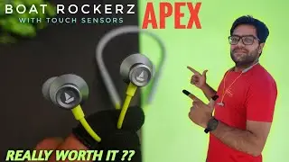 boAt Rockerz Apex Neckband with Touch Sensors Just at 1,299 ⚡⚡ is it Really Worth it ??