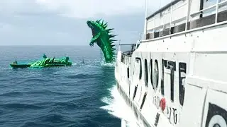 What A Man Filmed In The Ocean, Terrified The Whole World