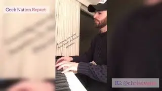 Chris Evans and His Piano Skills