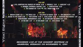 RUSH - VITAL SIGNS - PE - ( Nov 11th 1981 )