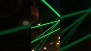 Club Installation with Laser Bar & Mini Moving Head
