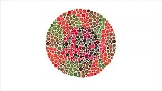 Test de Ishihara para detectar daltonismo