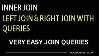 How to write Inner Join Left Join and Right Join queries in oracle sql| Clear Explanation of Joins|