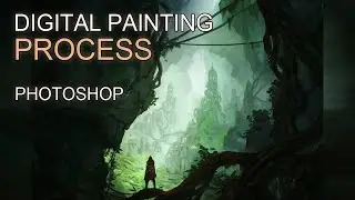 Digital Painting - Environment Concept Art II - Timelapse
