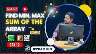 🔥Find Min, Max and Sum of the Array Element | Assembly Language | DAY-12 🔥