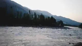 Beautiful View of River Kunhar,Balakot,Pakistan