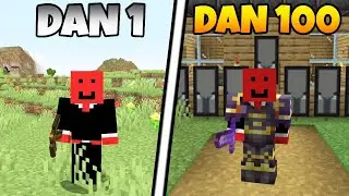 Preživio sam 100 dana u HARDCORE Minecraftu!!!